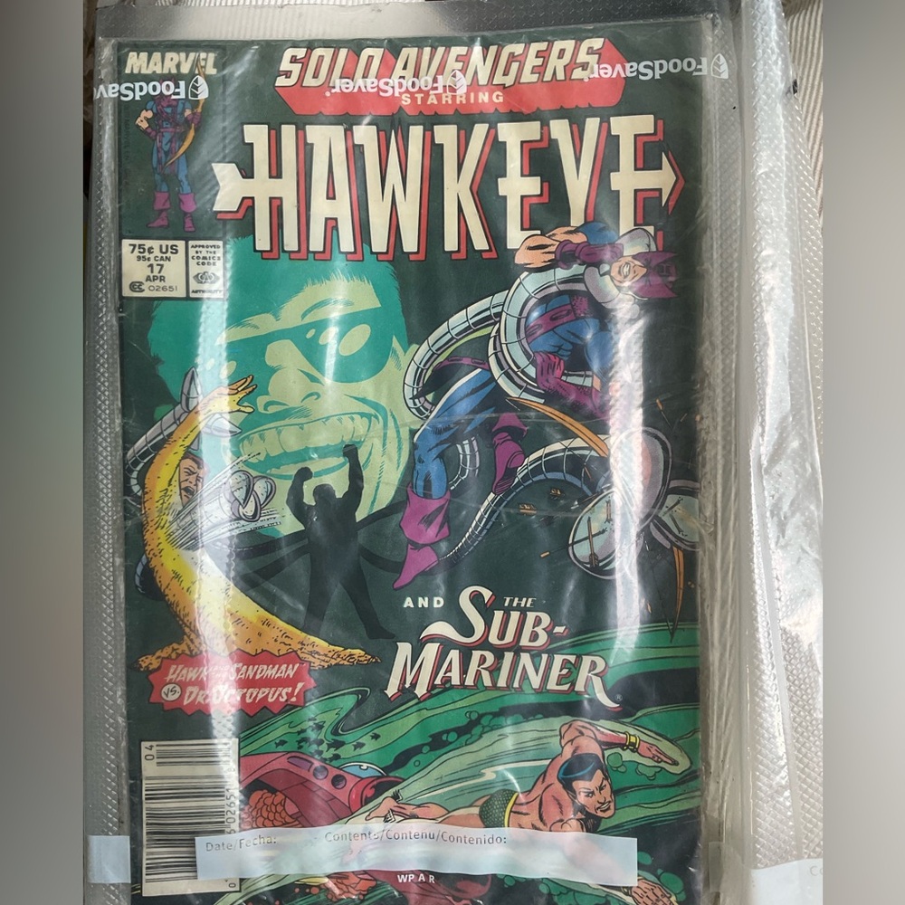 MARVEL collectors COMIC BOOK